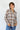 Plaid Boxy Shirt in Taupe