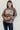 nashville puff paint crewneck long sleeve unisex graphic sweatshirt tan