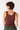 Reversible Ribbed Tank Top in Brown