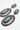 Western Turquoise Oval Dangle