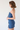 Bow Detail Mini Denim Tube Dress