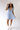 Denim Sparkle Stripe Mini Dress