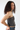 Front Button Denim Tube Top