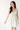 Baby Doll Floral Mini Dress in Cream
