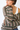 Multi Striped Oversized Cardigan in Brown