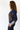 V-Neck Argyle Sweater in Navy