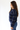Navy Striped Cardigan