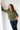Ribbed Henley Olive Top