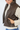 Brown Faux Leather Puffer Vest