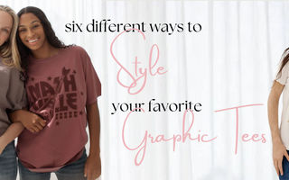Six Different Ways to Style Your Favorite Graphic Tees