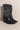 Black Emersyn Mid-Shaft Cowboy Sunburst Embroidered Boots