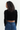 Velvet Fringe Puff Shoulder Top