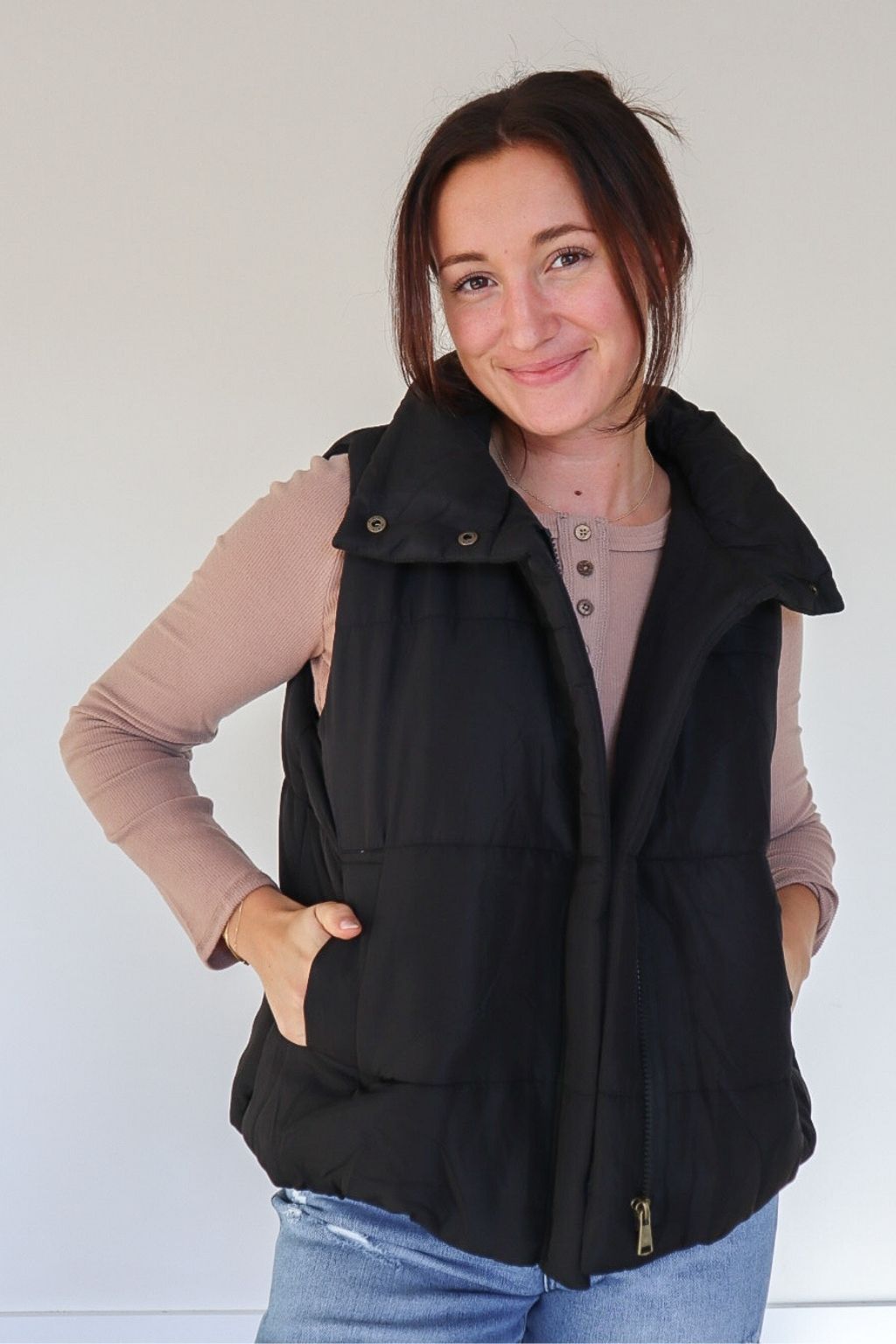 Puffer Vest Black