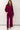 Long Sleeve Plisse Button Down Top Magenta