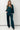Long Sleeve Plisse Button Down Top Teal