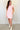 Cap Sleeve Textured Dress Pink