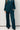 Elastic Waist Plisse Pants Teal