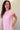 Cap Sleeve Textured Dress Pink
