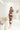 Mesh Print Maxi Dress Tan