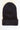 nash collection waffle knit beanie knit hat tonal black