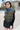 Denim and Olive Puffer Vest