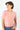 Puff Sleeve Cardigan in Coral