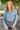 Denim Collard Chambray Crop Top