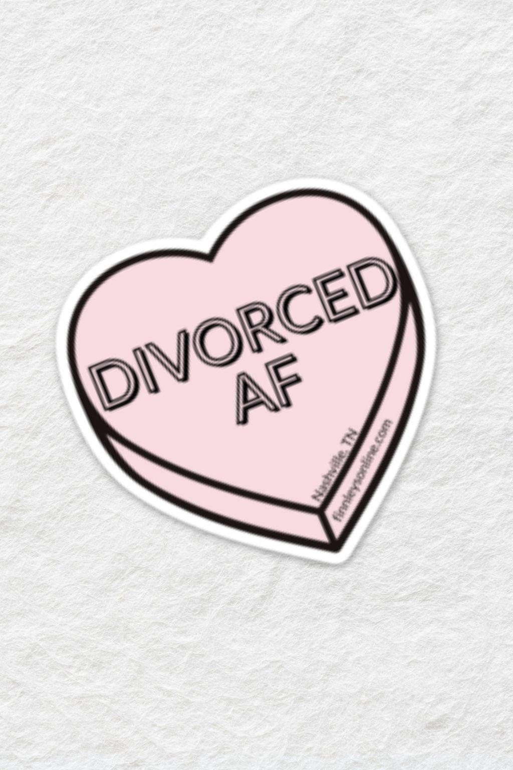 Divorced AF Sticker