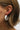Matte Silver Chunky Hoop Earrings