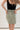 Paperbag Washed Twill Skirt
