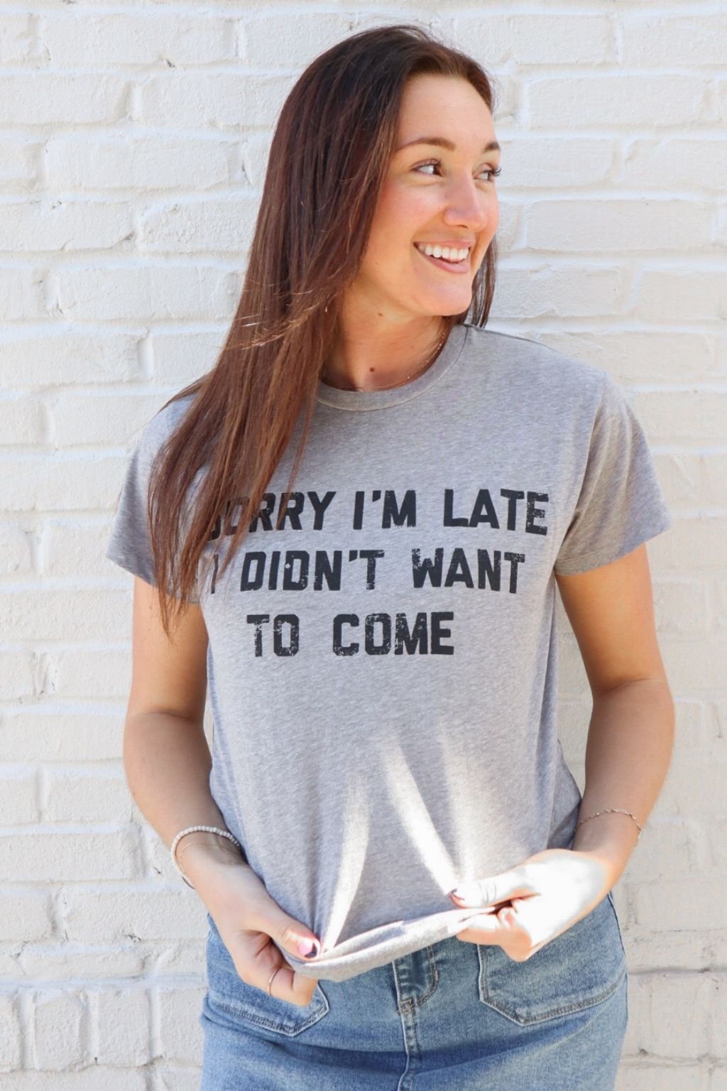 Sorry I'm Late Graphic T-Shirt