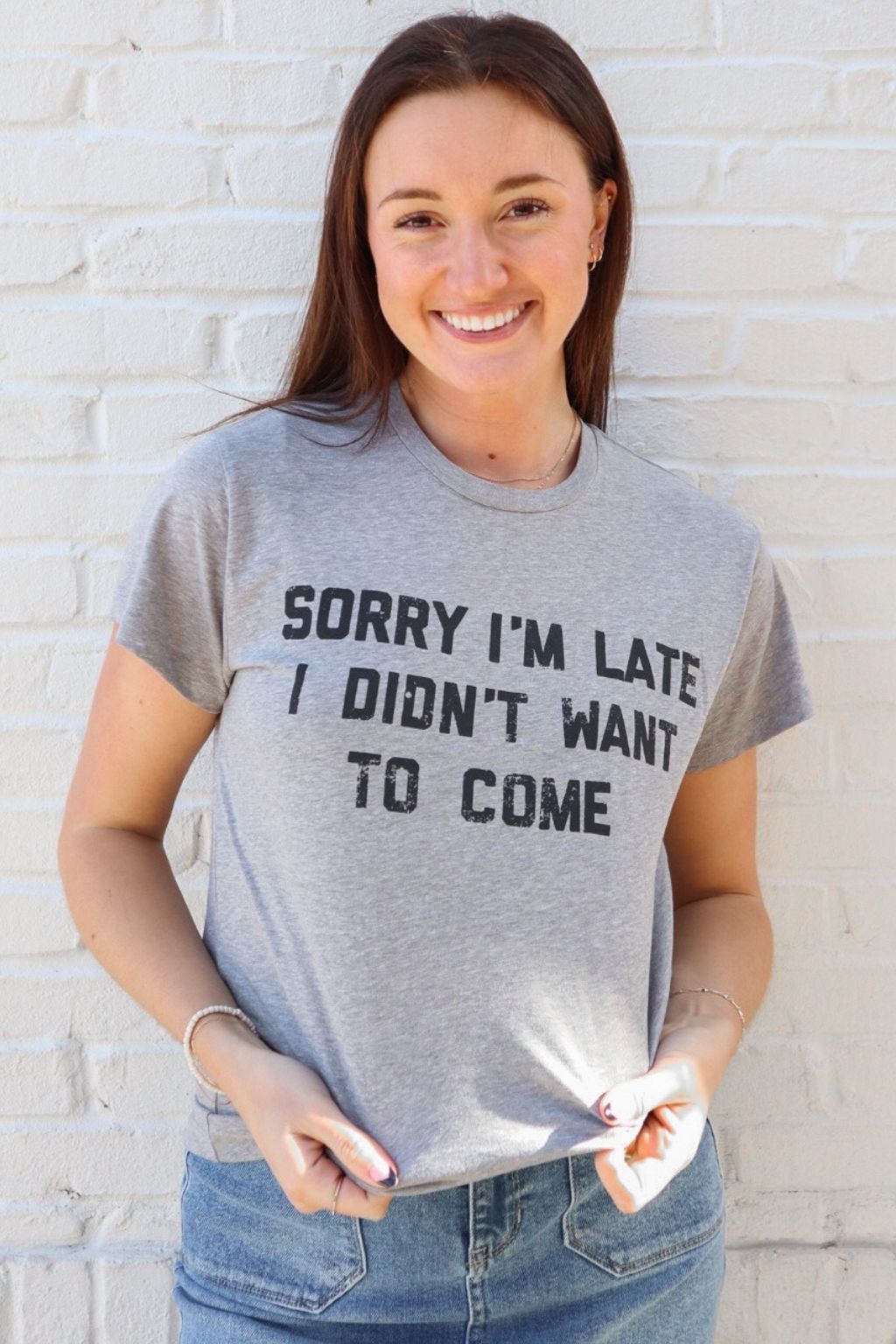 Sorry I'm Late Graphic T-Shirt