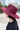 Burgundy Wide Brim Fedora