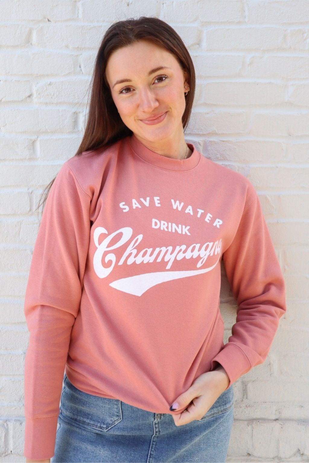 Drink Champagne Sweatshirt