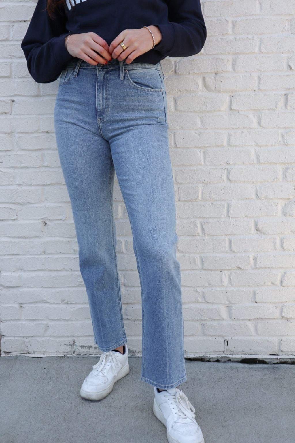 Full Length Straight Leg Jeans