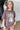 Short Sleeve V-Neck Babydoll Tee Navy