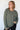 Ultra Soft Ribbed Knit Pocket Top Olive