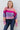 Striped Colorblock Crop Sweater Multi