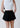 All Day Pleated Mini Skort - Black