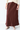 Slip Midi Skirt in Brown