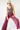 Wide Leg Cargo Sweatpants in Burgundy