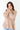 Reversible Tie Back Cable Sweater in Taupe