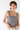 Square Neck Grey Lace Tank
