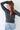 Classic Soft Round Neck Cardi in Charcoal