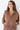 Half Zip Piping Sweatshirt in Taupe