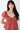 Baby Doll Blouse in Rust