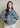 Elina Cape Denim Jacket