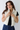 Crop Puffer Vest Ivory