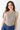 Washed Ribbed Taupe Tank