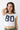 80 Baby Tee in White